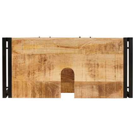Make-upbord skab Brun 71 x 33 x 58 cm Massivt mangotræ