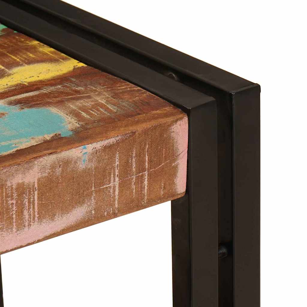 Badeværelsesvaskeskab 71 x 33 x 58 cm Solid genbrugstræ og jern