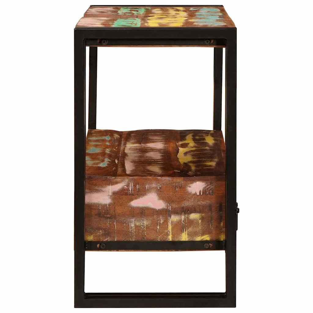 Make-upbord skab Flerfarvet 71 x 33 x 58 cm Solid genbrugs træ