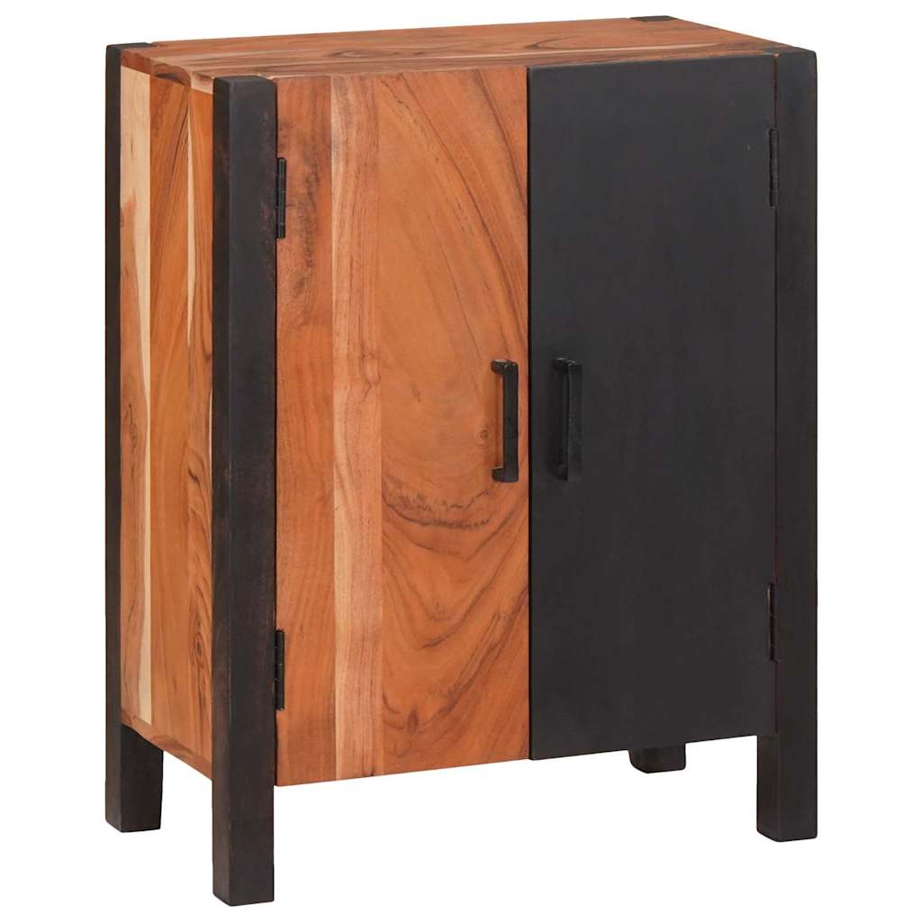 Sideboard 3 pcs Brun 55 x 30 x 75 cm Massivt Akacietræ
