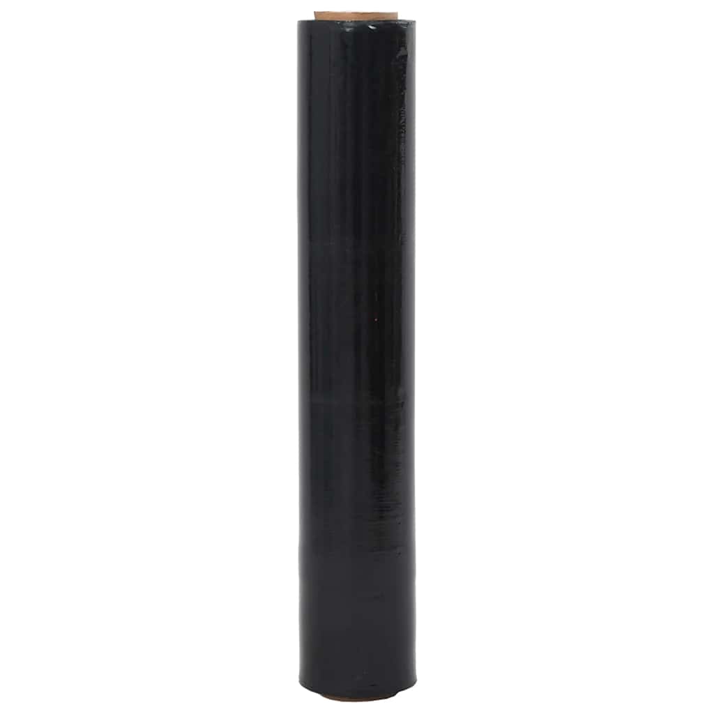 Strækfilm 6 pcs sort 23 μm 50 cm x 300 m