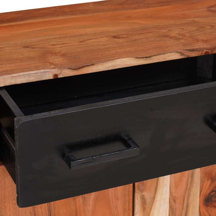 Sideboard med skuffe Brun 55 x 30 x 75 cm Massivt Akacietræ