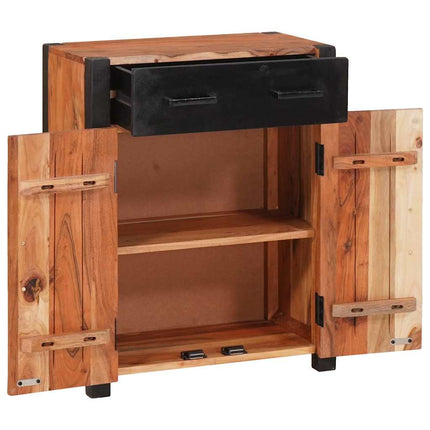 Sideboard med skuffe Brun 55 x 30 x 75 cm Massivt Akacietræ