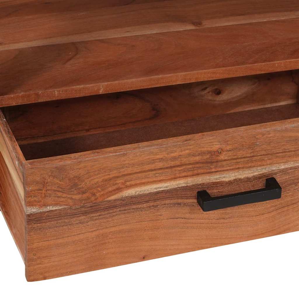 Medieopbevaringsskabe & -reoler med hylde Brun 110 x 30 x 40 cm