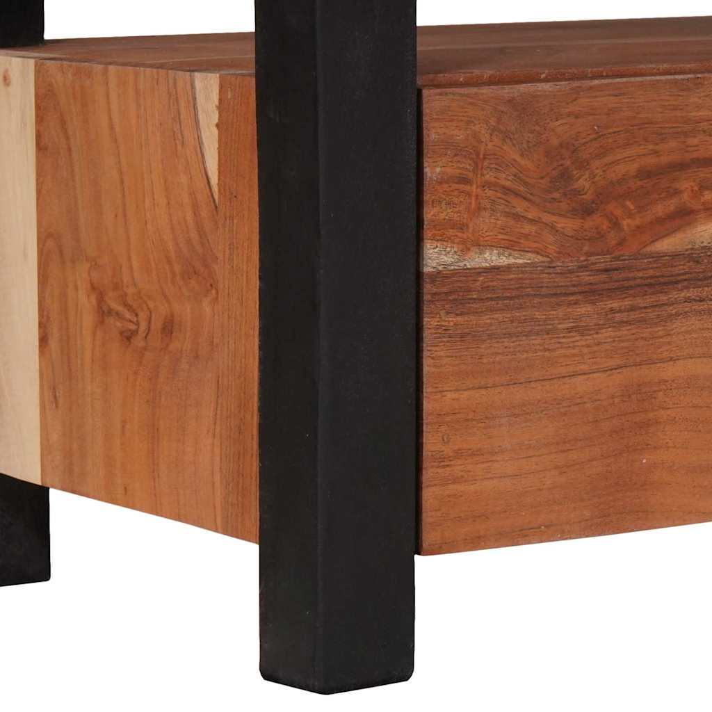 Medieopbevaringsskabe & -reoler med hylde Brun 110 x 30 x 40 cm