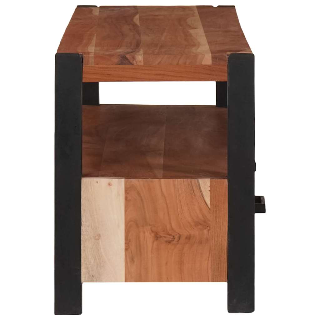 Medieopbevaringsskabe & -reoler med hylde Brun 110 x 30 x 40 cm