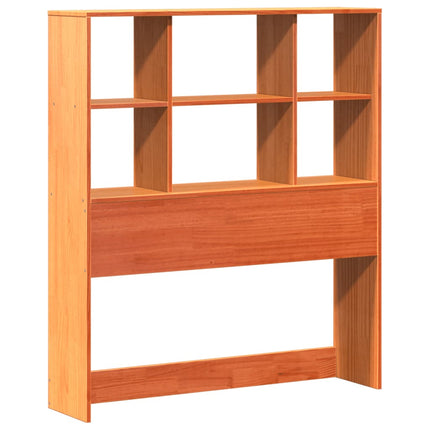 sengeramme uden madras 75x190 cm massivt fyrretræ gyldenbrun