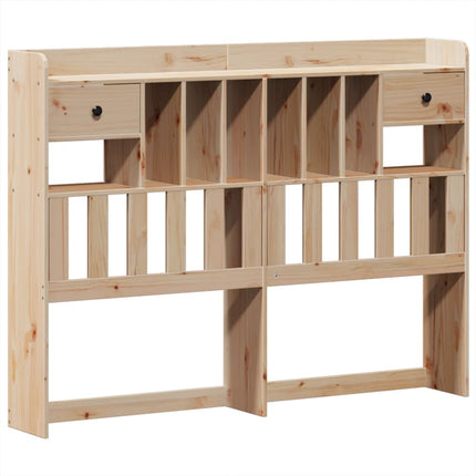 sengeramme uden madras 140x190 cm massivt fyrretræ