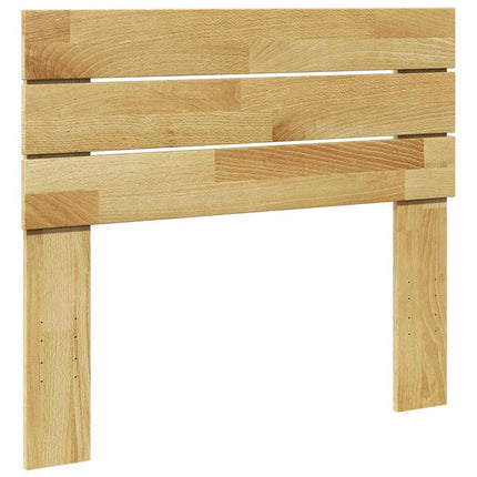 sengegavl 90 cm massivt træ eg