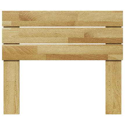 sengegavl 90 cm massivt træ eg