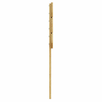 sengegavl 90 cm massivt træ eg