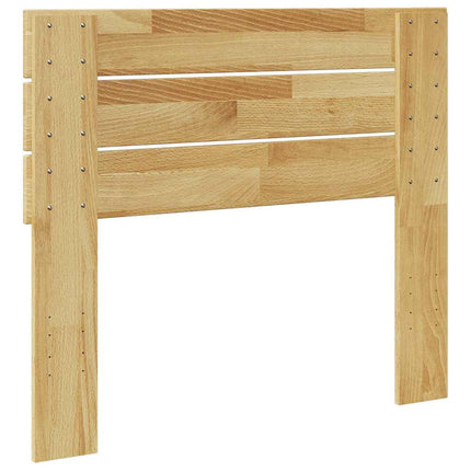 sengegavl 90 cm massivt træ eg