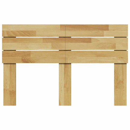 sengegavl 120 cm massivt træ eg