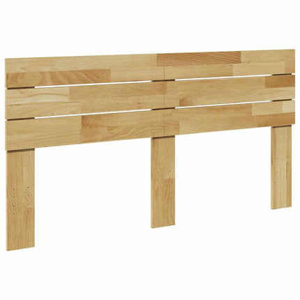 sengegavl 135 cm massivt træ egetræ