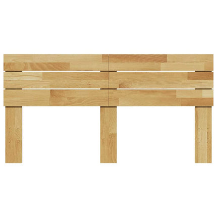 sengegavl 160 cm massivt træ eg