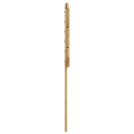 sengegavl 180 cm massivt træ eg
