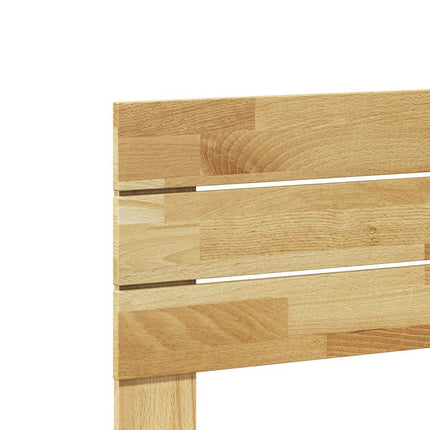 sengegavl 180 cm massivt træ eg