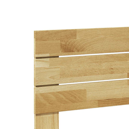 hovedgærde 80 cm massivt egetræ