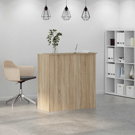 receptionsdisk Sonoma eg 100x50x103,5 cm konstrueret træ