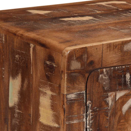 tv-bord 105x46x32 cm massivt genbrugstræ
