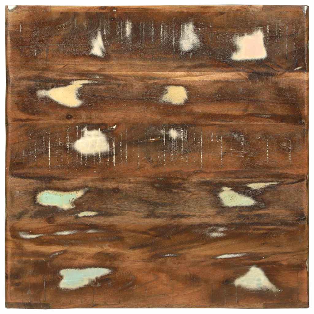 Sofabord Flerfarvet 50 x 50 x 35 cm Massivt genanvendt træ