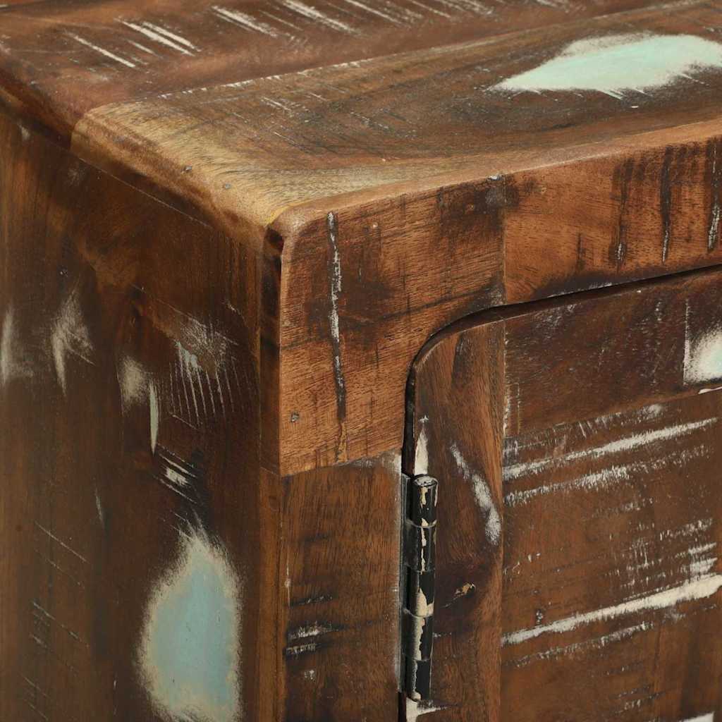 Sofabord Flerfarvet 80 x 54 x 45 cm Massivt genanvendt træ