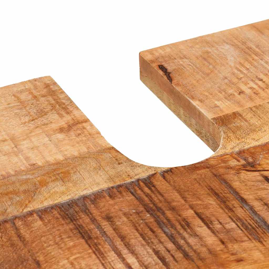 Badeværelsesskab Brun Massiv mangotræ og konstrueret træ