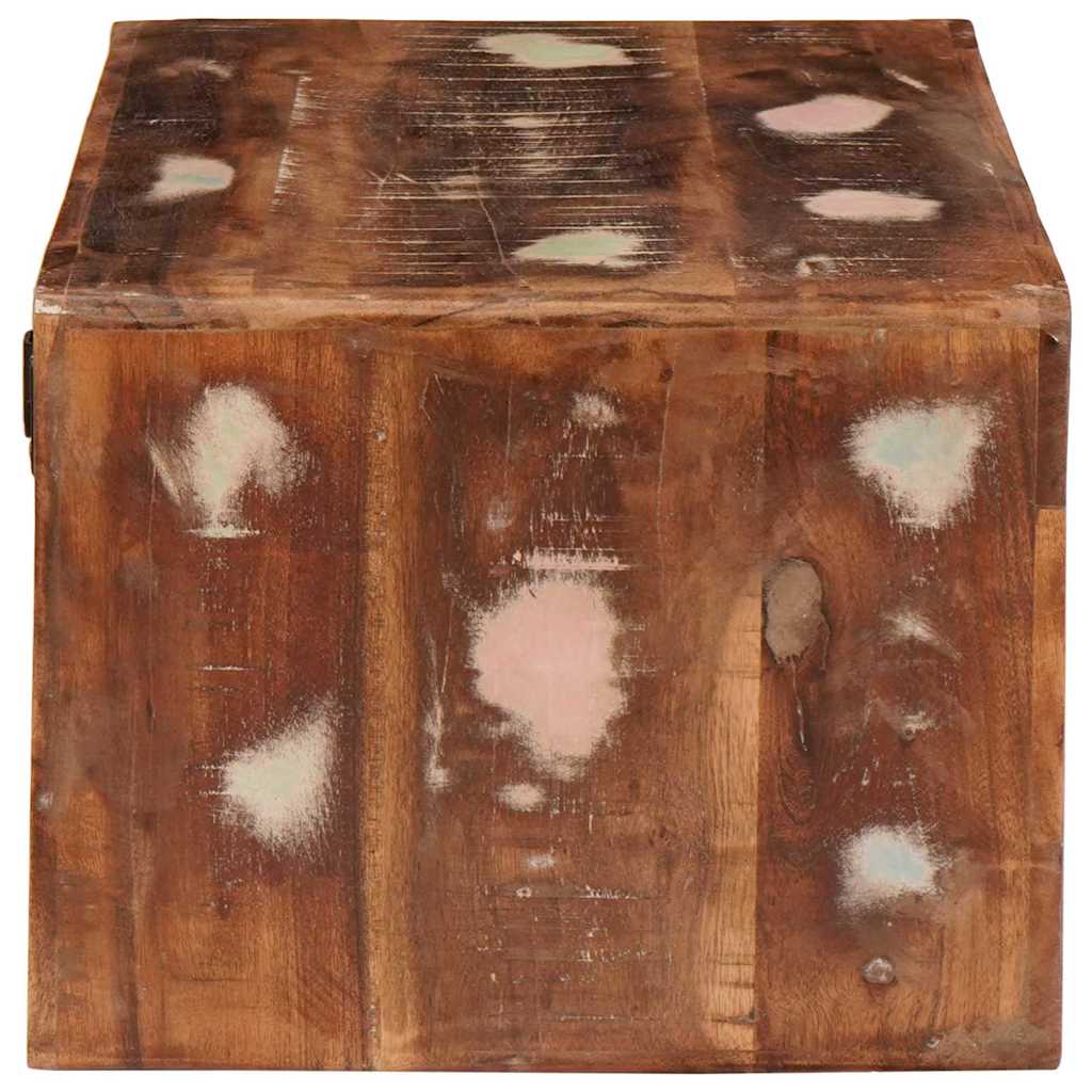 Sengeborde 45 x 30 x 24 cm Massivt genanvendt træ