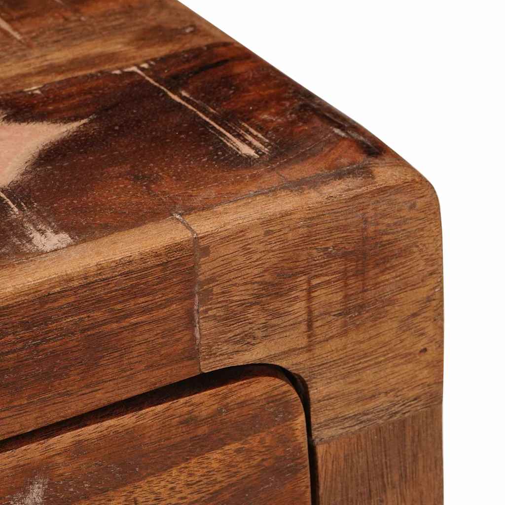 Vægmonteret natbord med skuffe Flerfarvet 40 x 30 x 36 cm