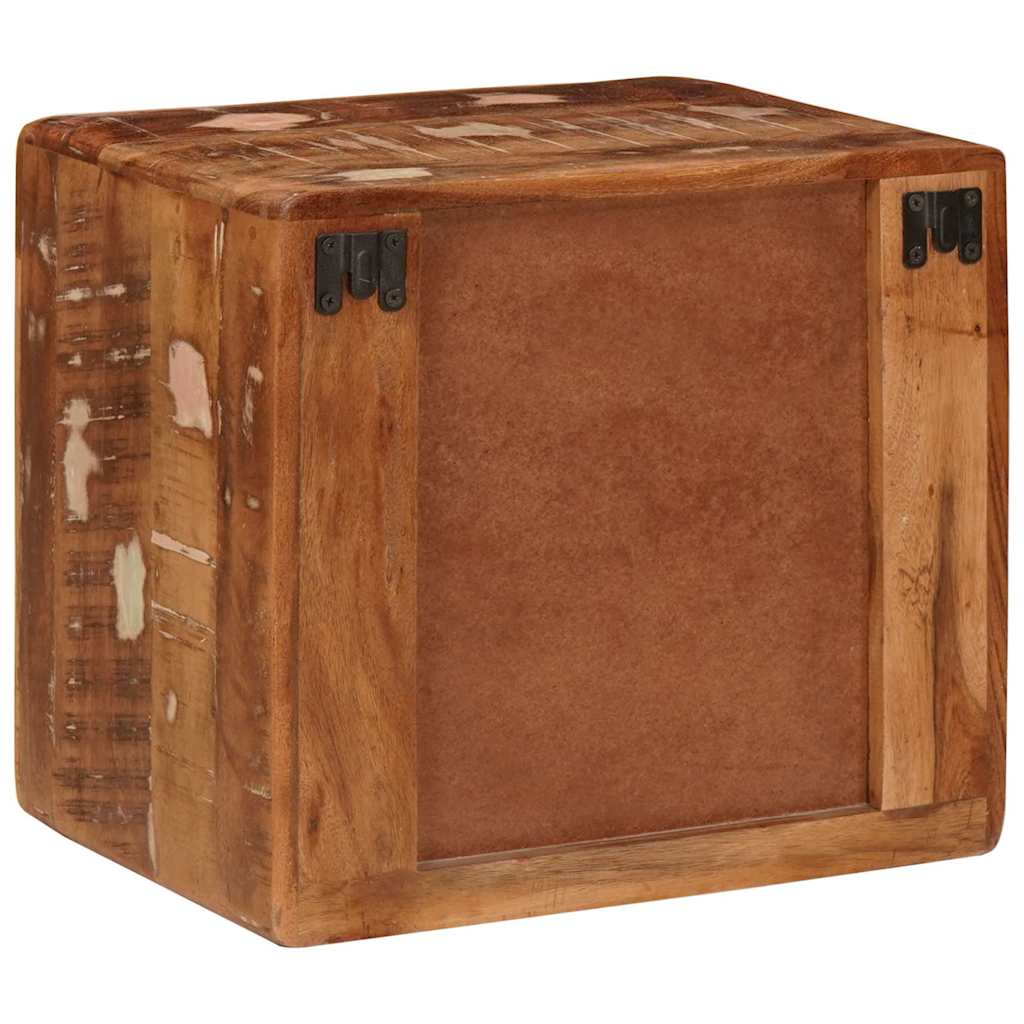 Vægmonteret natbord med skuffe Flerfarvet 40 x 30 x 36 cm