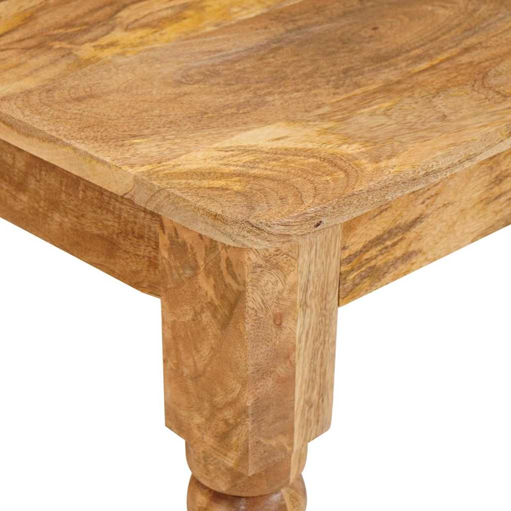 Sofabord Brun 110 x 55 x 77 cm Massivt mangotræ