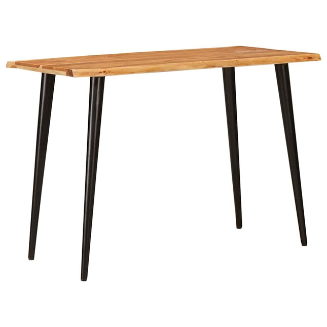Spiseborde Brun og sort 110 x 55 x 78 cm Massivt mangotræ