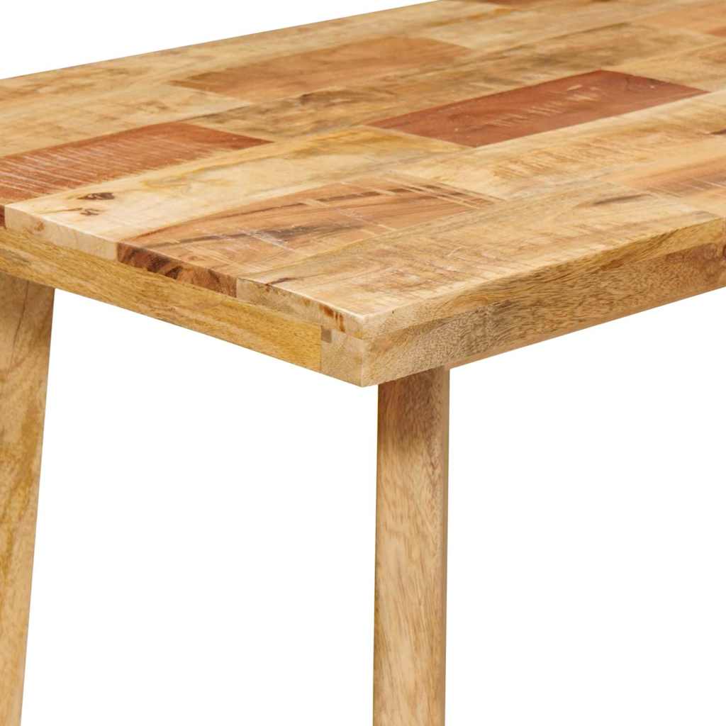 Spisebord Naturfarvet 100 x 55 x 75 cm Massivt mangotræ