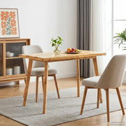 Spisebord Naturfarvet 100 x 55 x 75 cm Massivt mangotræ
