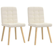 spisebordsstole 2 stk. linned