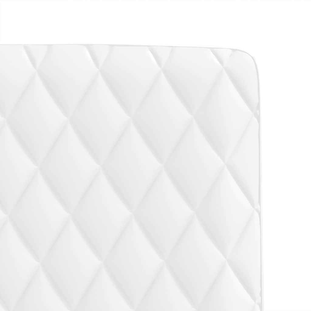 spisebordsstole 2 stk. kunstlæder hvid