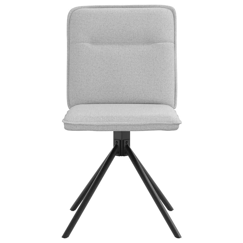 spisebordsstole 2 stk. stof sky grå