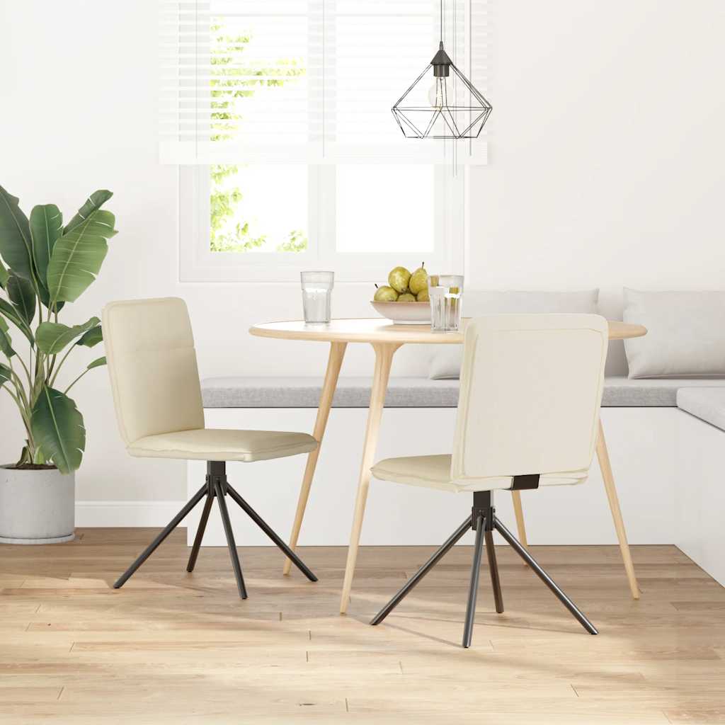 spisebordsstole 2 stk. linned