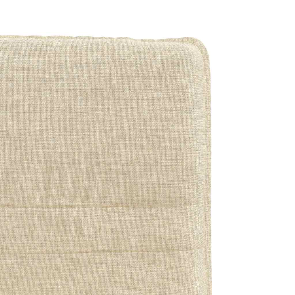 spisebordsstole 2 stk. stof cremefarvet