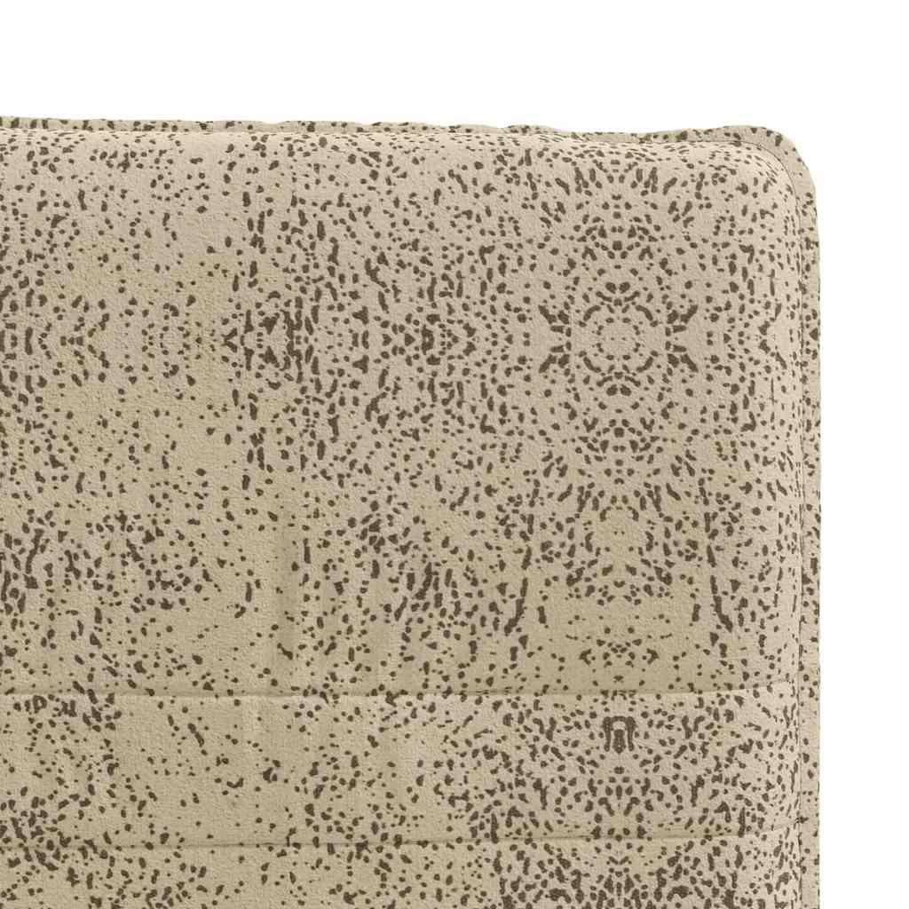 Spisebordsstol lysegråt imiteret ruskindslæder