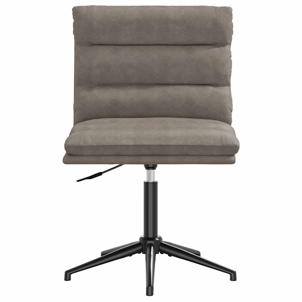 spisebordsstol kunstlæder grå