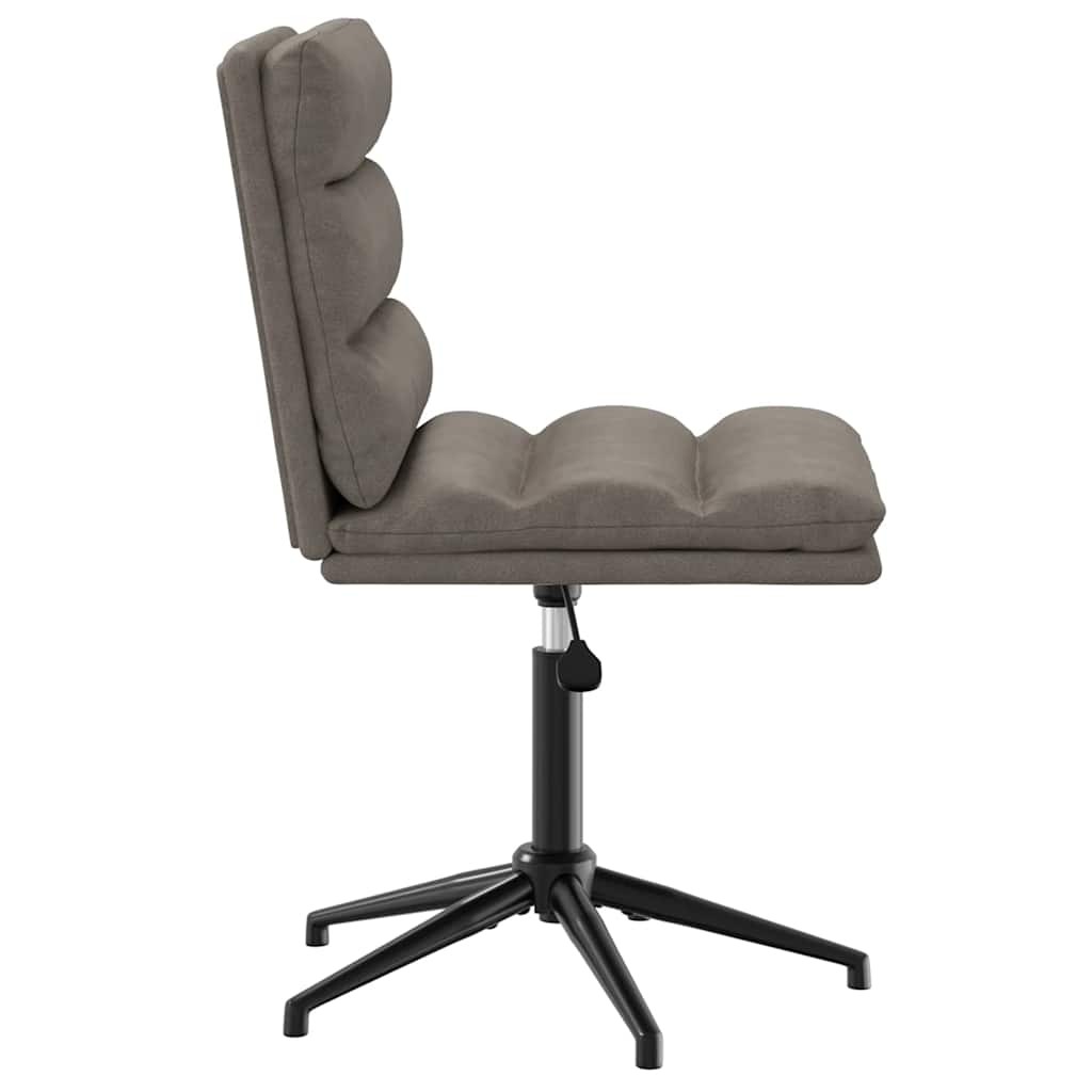 spisebordsstol kunstlæder grå