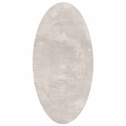 Områdetæpper Oval HUARTE Sandfarvet 100 x 200 cm 100% polyester