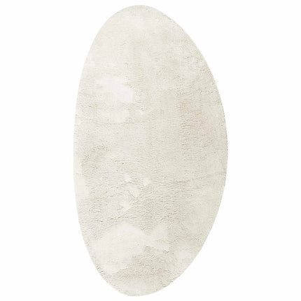Områdetæpper HUARTE Creme 80 x 150 cm Polyester