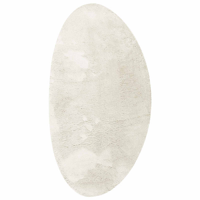 Områdetæpper HUARTE Creme 80 x 150 cm Polyester