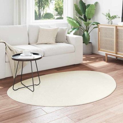Områdetæpper HUARTE Creme 100 x 200 cm Polyester