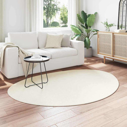 Områdetæpper HUARTE Creme 120 x 170 cm Polyester