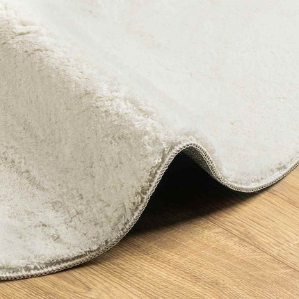 Tæppe HUARTE Cremefarvet 160 x 230 cm Polyester