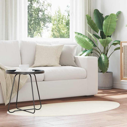 Tæppe HUARTE Cremefarvet 160 x 230 cm Polyester