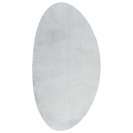 Tæppe HUARTE Grå 80 x 150 cm Polyester